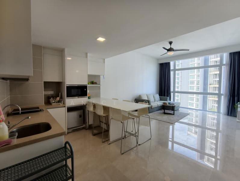 Kondominium untuk Disewa di Paradiso Nuova (Merak Kayangan) - Janice Yong - Living Room - PropertyGuru.com.my