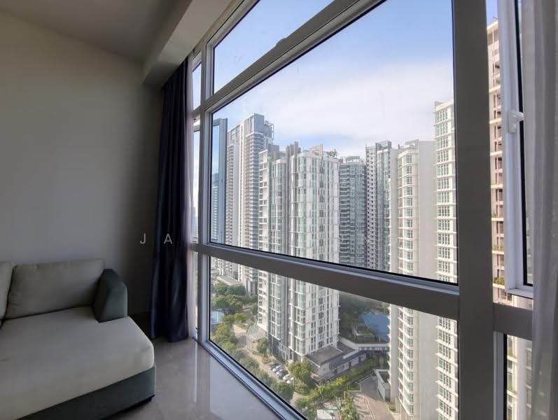 Kondominium untuk Disewa di Paradiso Nuova (Merak Kayangan) - Janice Yong - Living Room - PropertyGuru.com.my