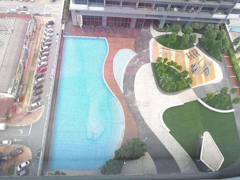 Service Residence for Rent at Seventeen Mall & Residences (Biji Living) - LC Seow - Pool - PropertyGuru.com.my