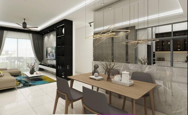 Service Residence for Sale at The Harmony - Cherrie Lim - Living Room - PropertyGuru.com.my