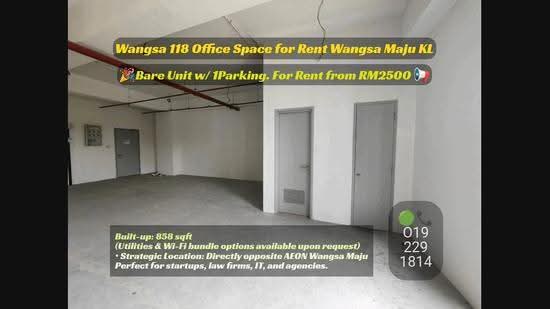 Office for Rent in Wangsa Maju (Kuala Lumpur) - Wincent Chuah - PropertyGuru.com.my