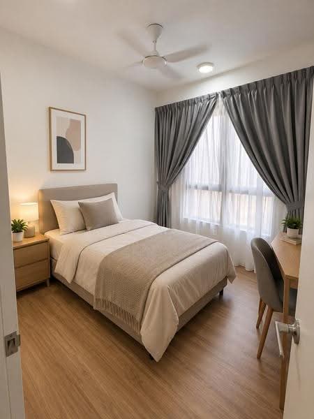 Kediaman Servis untuk Disewa di The Pulse Residence - Steven Lee - Bedroom - PropertyGuru.com.my