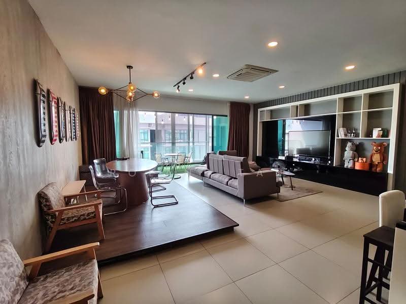 Service Residence for Sale at Verde - Roland Tan - Living room - PropertyGuru.com.my
