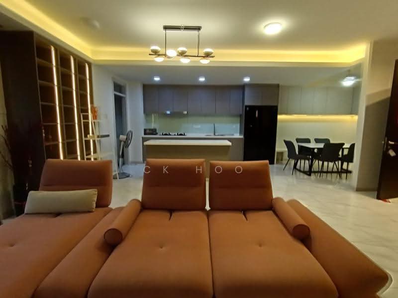 Kondominium untuk Disewa di South Brooks - CK Hoo - Living Room - PropertyGuru.com.my
