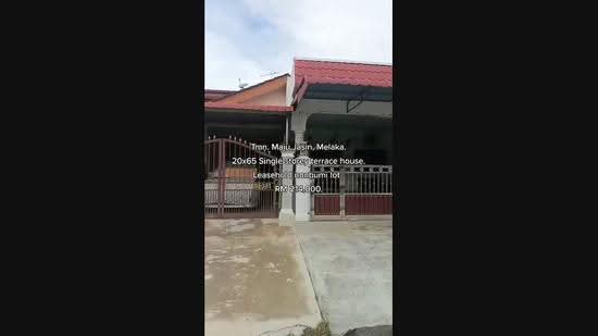 1-storey Terraced House for Sale in Taman Maju (Jasin) - Ys Ng - PropertyGuru.com.my