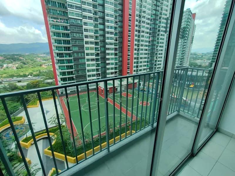 Kediaman Servis untuk Disewa di The Zizz @ Damansara North - Wilson Yap - Balcony - PropertyGuru.com.my