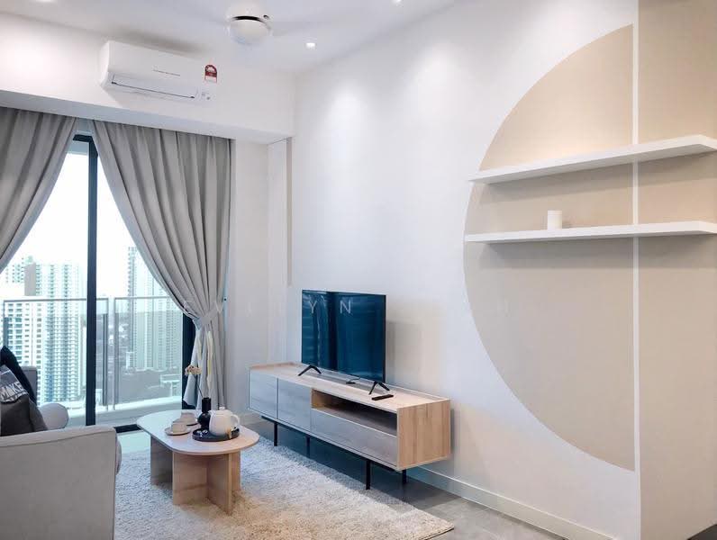 Kediaman Servis untuk Disewa di Ooak Serviced Apartments @ Kiara 163 - Evelyn Seah - Living Room - PropertyGuru.com.my