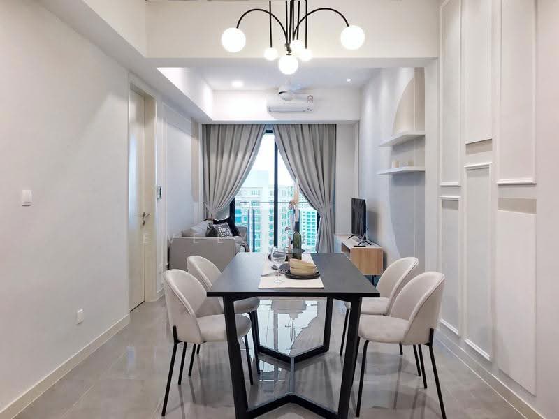 Kediaman Servis untuk Disewa di Ooak Serviced Apartments @ Kiara 163 - Evelyn Seah - Living Room - PropertyGuru.com.my