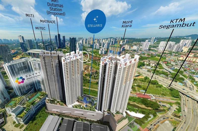 Kediaman Servis untuk Dijual di Stellaris @ Riana Dutamas - MH Wong - Exterior - PropertyGuru.com.my