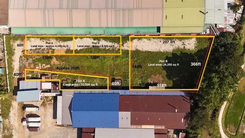 Tanah Perindustrian untuk Disewa di Maklom (Butterworth) - Eva Tan - PropertyGuru.com.my