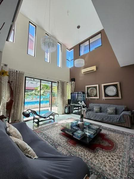 Rumah Berkembar untuk Dijual di Riverview Kemensah (Melawati) - calvin Chin - Living Room - PropertyGuru.com.my
