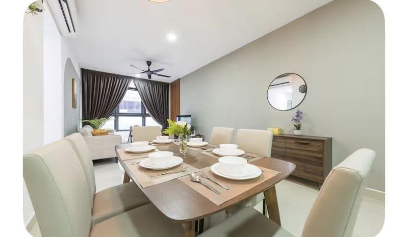 Service Residence for Rent at M Vertica - Cindy Tey - Dining Room - PropertyGuru.com.my