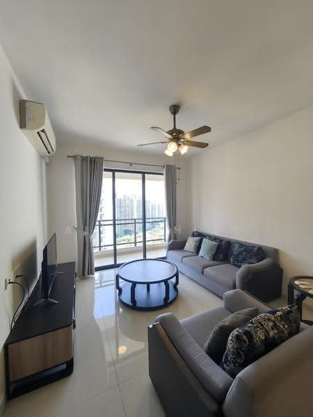 Pangsapuri untuk Disewa di Regalia Park @ Forest City - Alex Cheah - Living Room - PropertyGuru.com.my