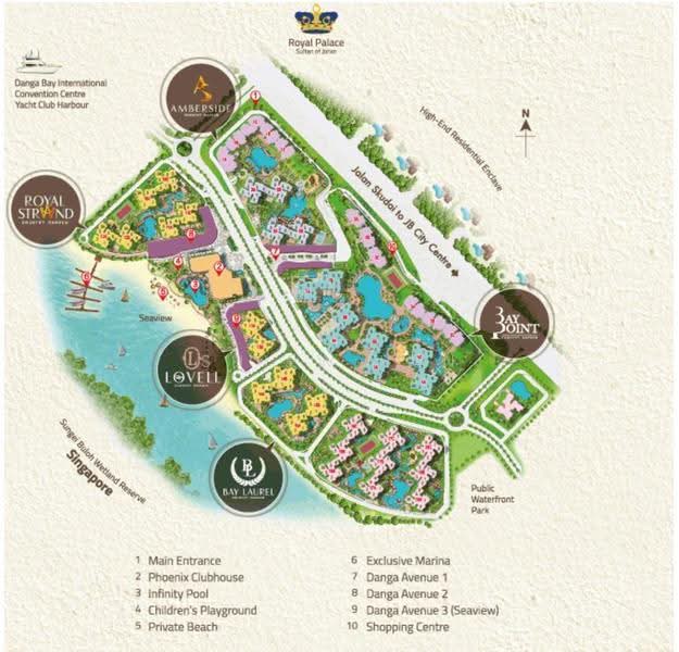 Condominium for Rent at Bay Point @ Country Garden Danga Bay - Shiew Vun - PropertyGuru.com.my