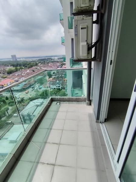 Service Residence for Sale at D'carlton (Residensi Seri Mega) - Johnson Chong - Balcony - PropertyGuru.com.my