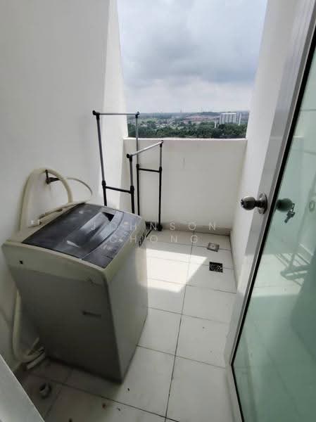 Service Residence for Sale at D'carlton (Residensi Seri Mega) - Johnson Chong - Balcony - PropertyGuru.com.my