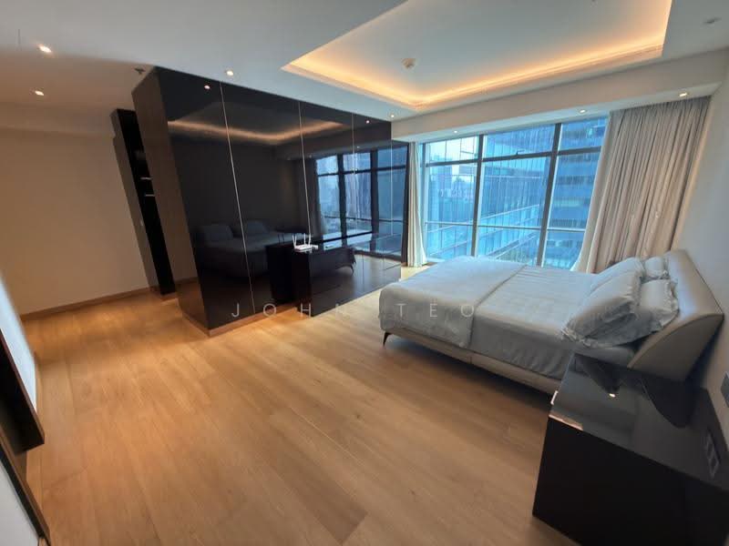 Condominium for Rent at The Ritz-Carlton Residences - John Teo - master bedroom with nice view - PropertyGuru.com.my
