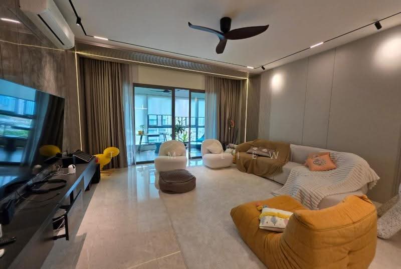 Condominium for Rent at Seni Mont Kiara - Tommy Liew - Living Room - PropertyGuru.com.my