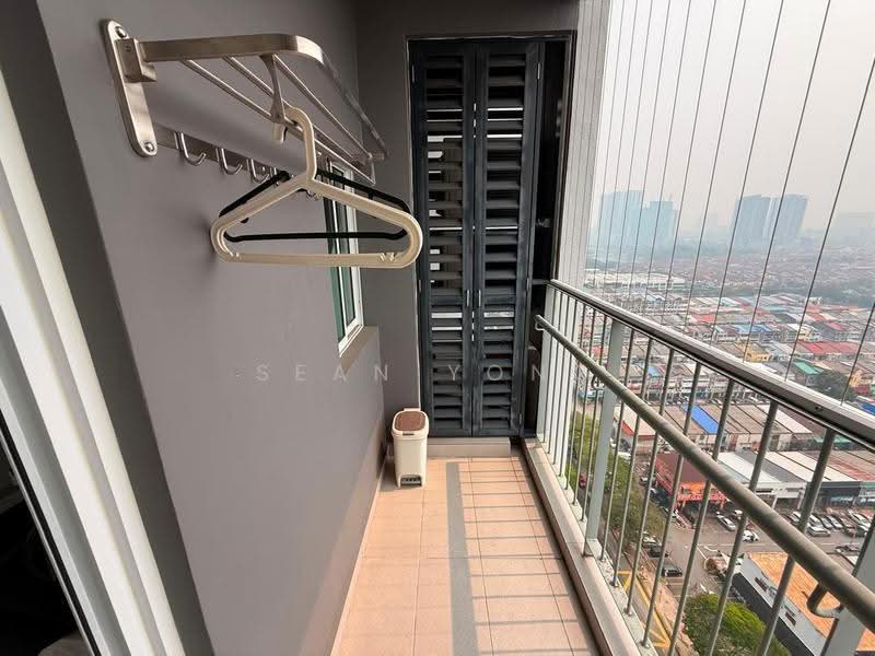 Service Residence for Sale at Fortune Centra - Sean Yong - Balcony - PropertyGuru.com.my