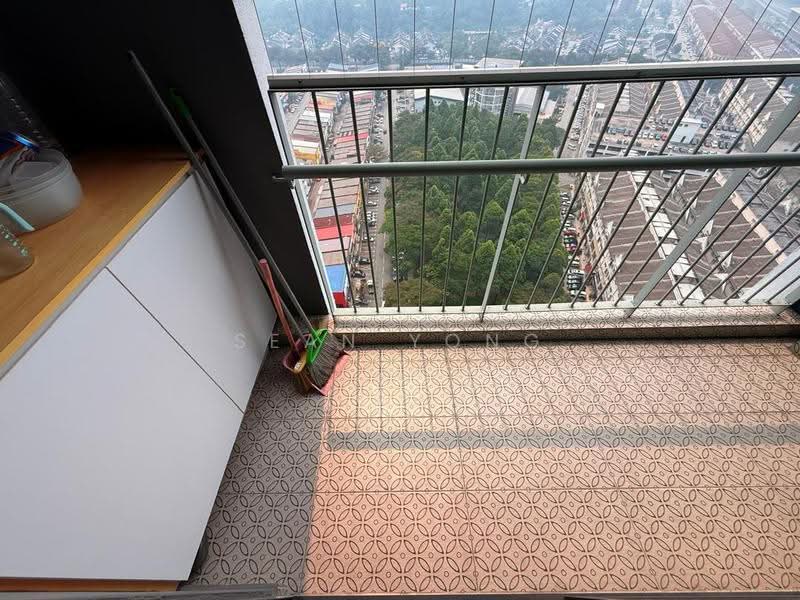 Service Residence for Sale at Fortune Centra - Sean Yong - Balcony - PropertyGuru.com.my