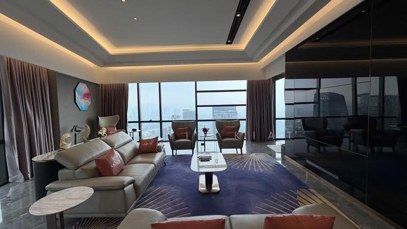 Kediaman Servis untuk Dijual di Imperial Lexis - Sia Yik Kiat - Living Room - PropertyGuru.com.my