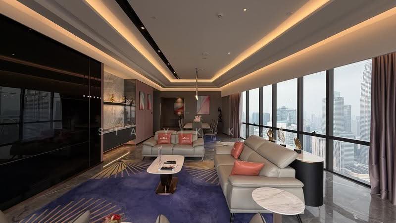 Kediaman Servis untuk Dijual di Imperial Lexis - Sia Yik Kiat - Living Room - PropertyGuru.com.my