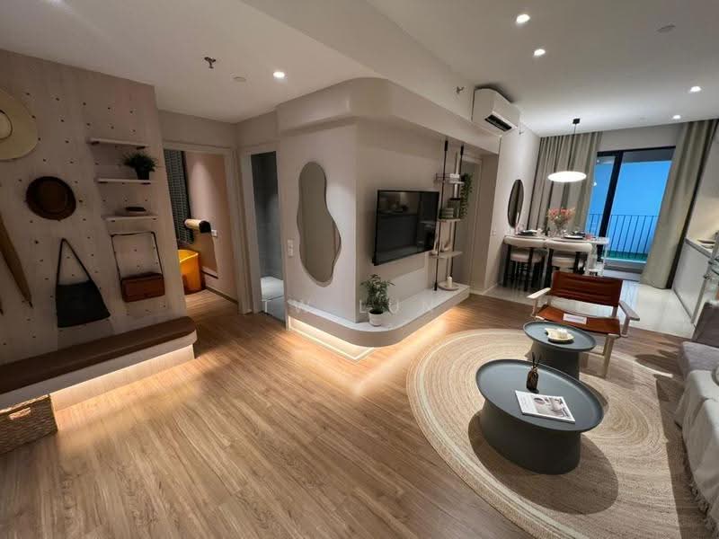Service Residence for Sale at The Connaught One - Tw Lun - Living Room - PropertyGuru.com.my
