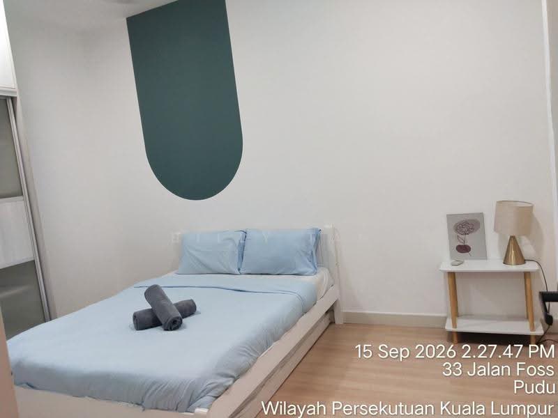 Kediaman Servis untuk Dijual di V Residence 3 @ Sunway Velocity - Billy Tan - Bedroom - PropertyGuru.com.my