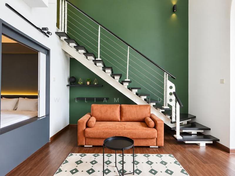 Kediaman Servis untuk Disewa di The Scott Garden SOHO - William Chua - Living Room - PropertyGuru.com.my