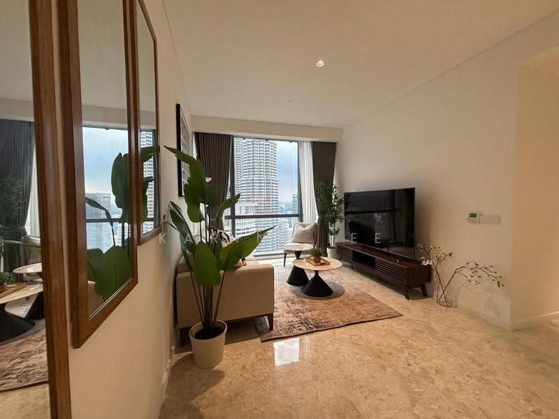 Kediaman Servis untuk Disewa di SO Sofitel Kuala Lumpur Residences - karine lee - Living Room - PropertyGuru.com.my