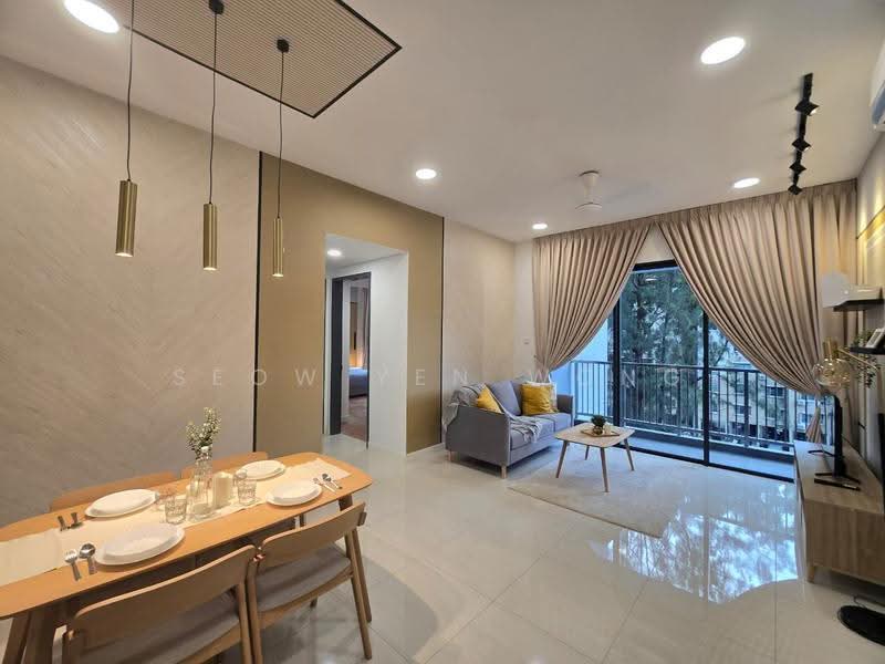 Kondominium untuk Disewa di One Cochrane Residence - Seow Yen Wong - Living Room - PropertyGuru.com.my