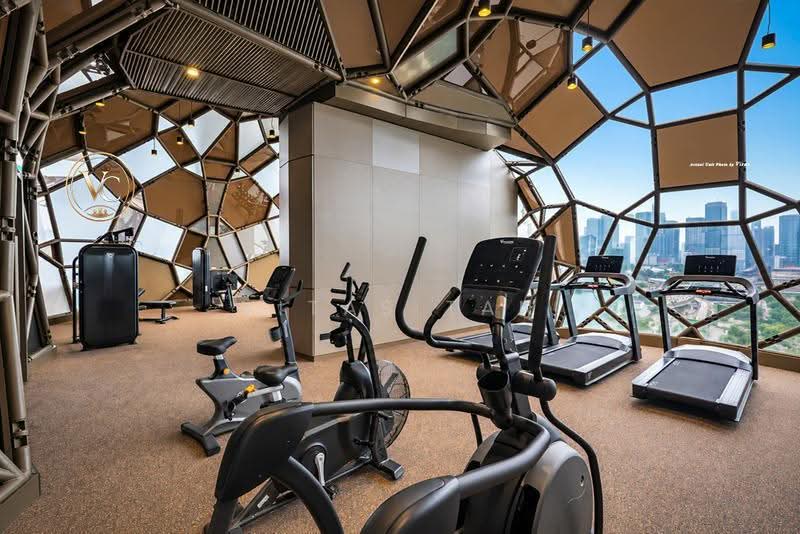 Kediaman Servis untuk Dijual di Residensi Estetik 8 (Est8) - Vitas Tan - Gym - PropertyGuru.com.my