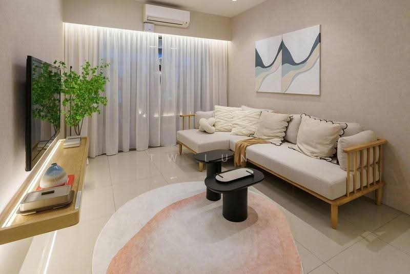 Kondominium untuk Dijual di RV2 Residence (Riverville Residences 2) - Tw Lun - Living Room - PropertyGuru.com.my