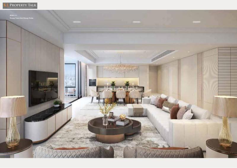 Service Residence for Sale at Regent Suites @ Pavilion Damansara Heights - Jyan Wong - Living Room - PropertyGuru.com.my