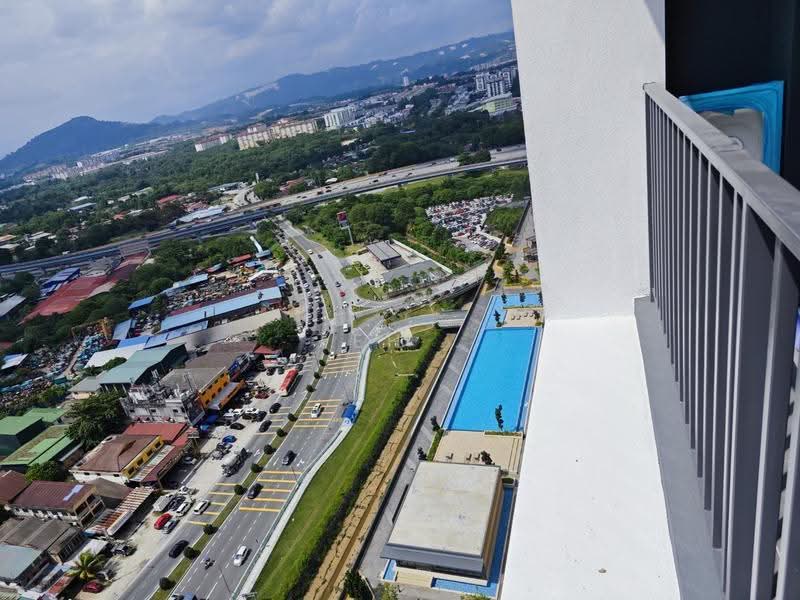 Kediaman Servis untuk Disewa di The Netizen - Teh . - Balcony - PropertyGuru.com.my