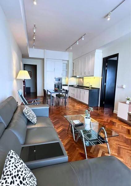 Kondominium untuk Dijual di Quayside Seafront Resort Condominiums - Clifton Chee - Living Room - PropertyGuru.com.my