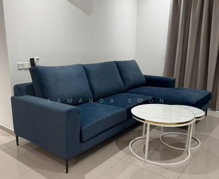 Service Residence for Rent at D'Quince Residences - Samanda Soon - Living Room - PropertyGuru.com.my