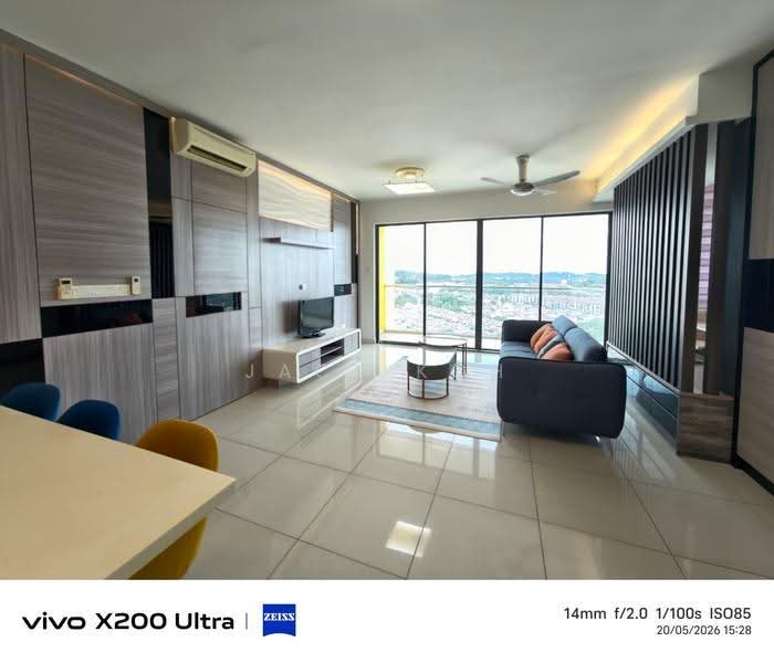Service Residence for Sale at Zeva @ Equine South - Jack Koh - Living Room - PropertyGuru.com.my