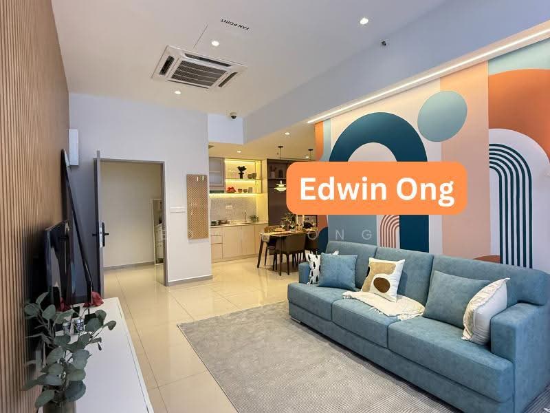 Kediaman Servis untuk Dijual di Seiras @ Utropolis - Edwin Ong - Living Room - PropertyGuru.com.my