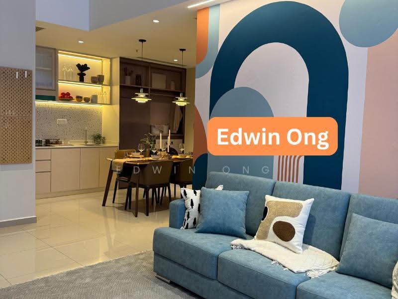 Kediaman Servis untuk Dijual di Seiras @ Utropolis - Edwin Ong - Living Room - PropertyGuru.com.my