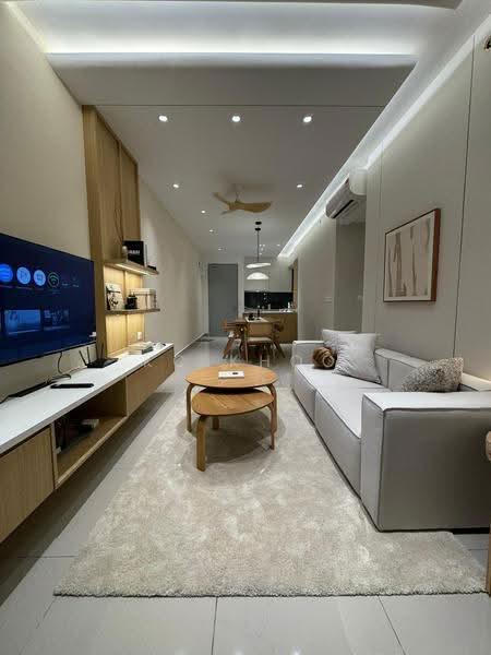 Kediaman Servis untuk Disewa di M Luna - KC Khoo - Living Room - PropertyGuru.com.my
