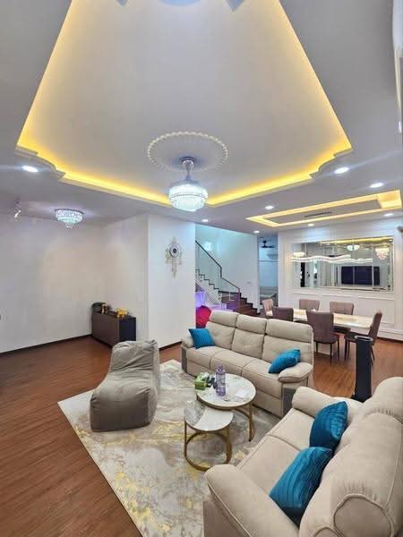 Rumah Kluster untuk Disewa di Horizon Hills (Iskandar Puteri (Nusajaya)) - Li Wei - Living Room - PropertyGuru.com.my