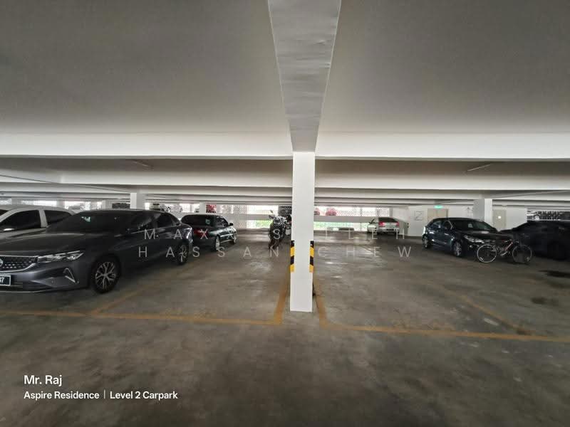 Kondominium untuk Disewa di Aspire Residence - Maxx Salleh Hassan Chew - Car Park - PropertyGuru.com.my