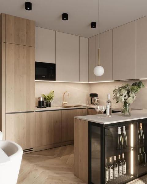 Service Residence for Rent at The Fiddlewoodz @ KL Metropolis - Yen Chu - Kitchen - PropertyGuru.com.my