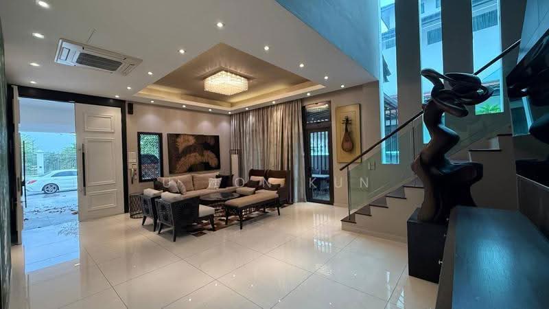Semi-Detached House for Rent in Eco Botanic (Iskandar Puteri (Nusajaya)) - U Hon Kun - Living Room - PropertyGuru.com.my