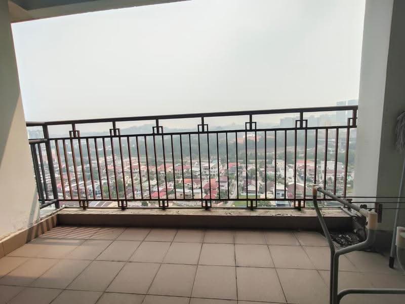 Kondominium untuk Disewa di Rivercity Condominium - Kai Ren - Balcony - PropertyGuru.com.my