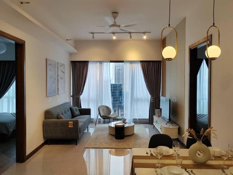Service Residence for Rent at Core Residence @ TRX - Jin Yong Heng - Living Room - PropertyGuru.com.my