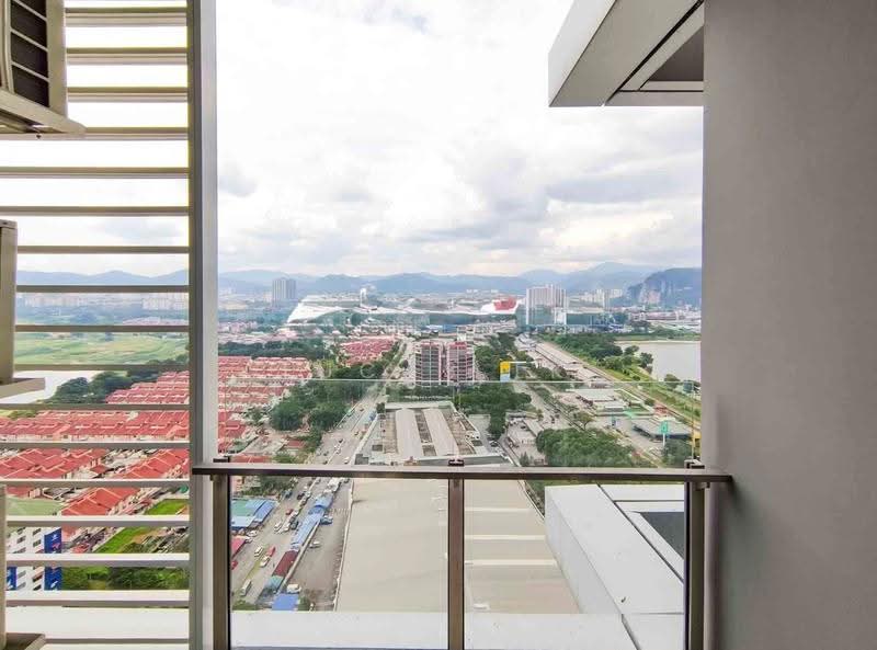 Kediaman Servis untuk Disewa di Eco Sky - Lucas Lk - View - PropertyGuru.com.my