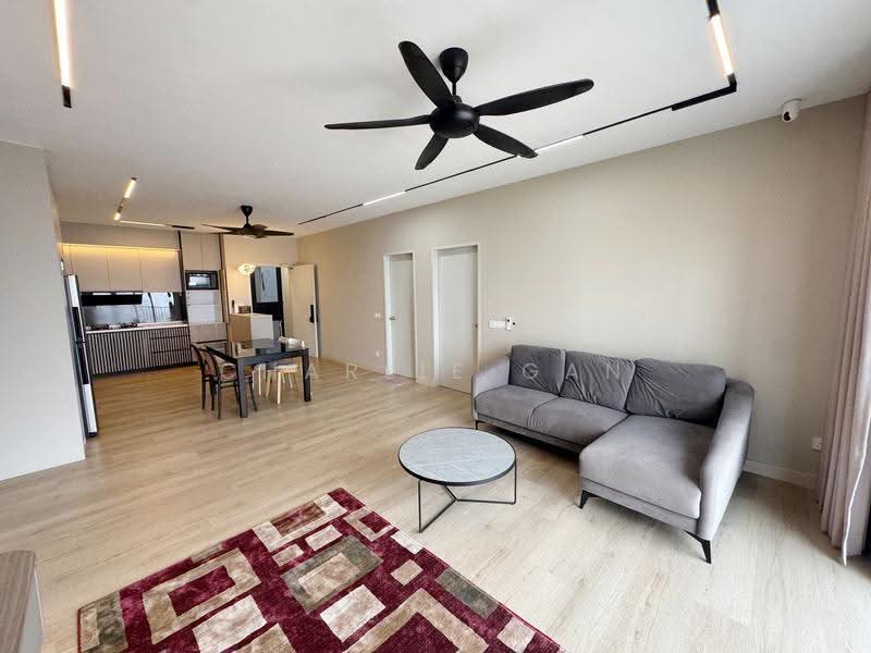 Kediaman Servis untuk Disewa di Duduk Se.Ruang @ Eco Sanctuary - Charlie Gan - Living Room - PropertyGuru.com.my
