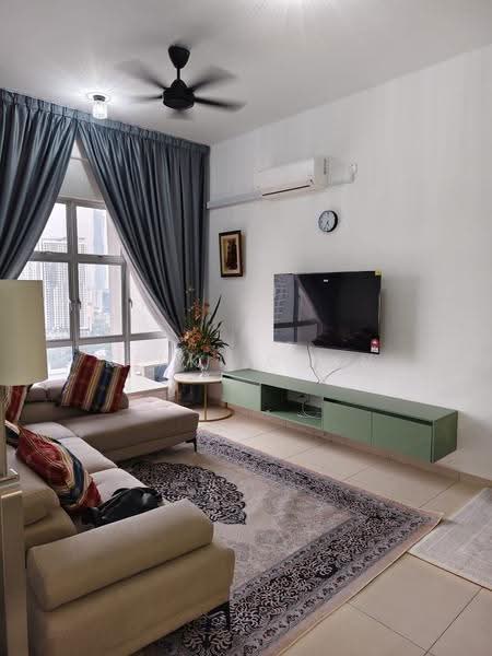 Apartment for Rent at Residensi Brickfields - KINKI CHAN - Living Room - PropertyGuru.com.my
